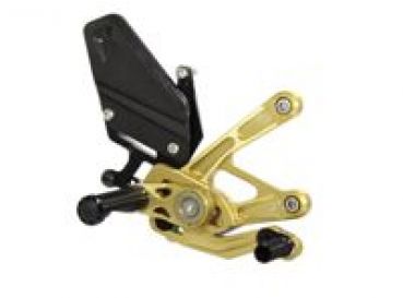 Fußrastenanlage MUE2 für Yamaha -R1 2015-  und  R1M 2015- (RN32,49,65)
