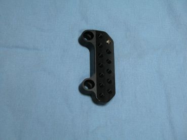 Ducati 848 1098 1198 Grundplatte links für Schalthebel mit original Schaltung footrest bracket left road
