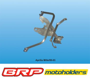Aprilia RSV Mille 1998 bis 2003 Motoholders Alu Verkleidungshalter Racing für Serieninstrumente fairing holder