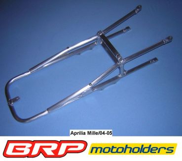 Aprilia RSV 1000 Mille 2004 bis 2008 Motoholders Alu Rahmenheck rear frame