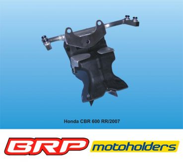 Honda CBR 600RR 2007 bis 2012 PC40 Motoholders Alu Verkleidungshalter Racing passend für original Luftrohr und Serieninstrumente fairing holder