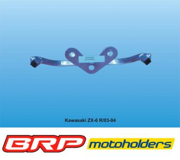 Kawasaki ZX 6R RR 2003 bis 2004 Motoholders Alu Verkleidungshalter Racing für Serieninstrumente fairing holder