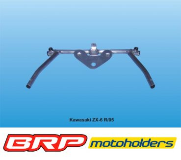 Kawasaki ZX 6R RR 2005 bis 2006 Motoholders Alu Verkleidungshalter Racing für Serieninstrumente fairing holder