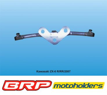 Kawasaki ZX 6R RR 2007 bis 2008 Motoholders Alu Verkleidungshalter Racing für Serieninstrumente fairing holder