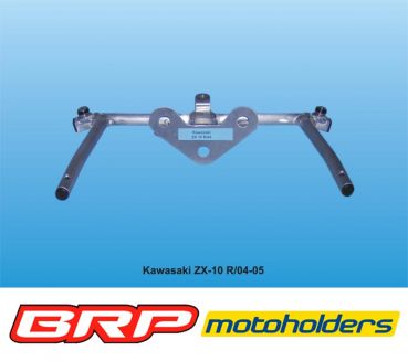 Kawasaki ZX 10R 2004 bis 2005 Motoholders Alu Verkleidungshalter Racing für Serieninstrumente fairing holder