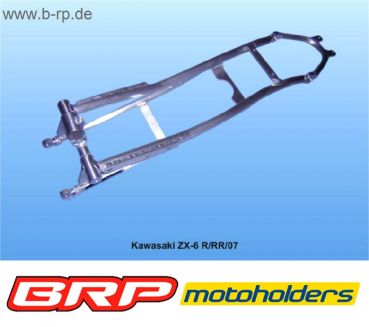 Kawasaki ZX 6 R RR 2007 bis 2008 Motoholders Alu Heckrahmen rear frame Rahmenheck