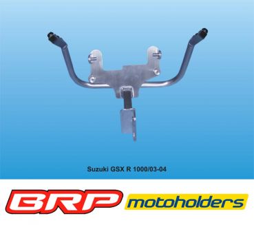 Suzuki GSX-R 1000 2003 bis 2004 Motoholders Alu Verkleidungshalter Racing für Serieninstrumente fairing holder