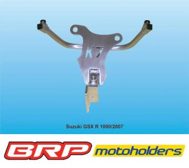 Suzuki GSX-R 1000 2007 bis 2008 Motoholders Alu Verkleidungshalter Racing für Serieninstrumente fairing holder