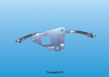 Triumph 675 Daytona 2009 bis 2012 Motoholders Alu Verkleidungshalter Racing für Serieninstrumente fairing holder