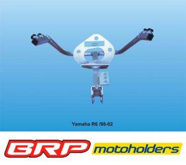 Yamaha YZF 600 R6 1998 bis 2002 Motoholders Alu Verkleidungshalter Racing für Serieninstrumente fairing holder