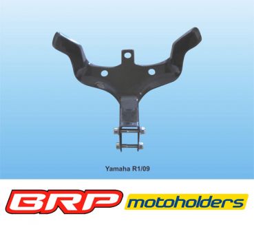 Yamaha YZF 1000 R1 2009 bis 2014 Motoholders Verkleidungshalter Carbon Racing für Serieninstrumente  fairing holder carbon