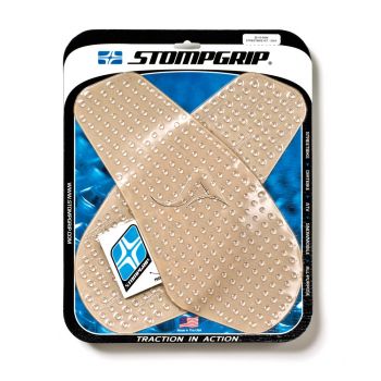Yamaha YZF 600 R6 2003-2005 Stompgrip - Volcano Traction Pads - klar - 55-10-0004C