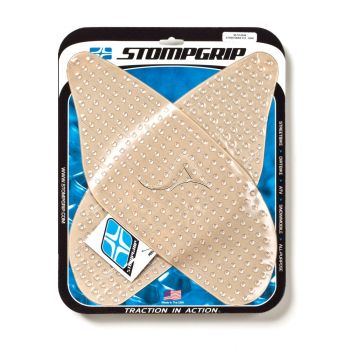 Suzuki GSX-R 600 2004-2005 und GSX-R 750 2004-2005 K4 K5 Stompgrip - Volcano Traction Pads - klar - 55-10-0048C