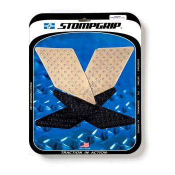 Triumph Speed Triple und Speed Triple R  und S ab 2016 Stompgrip Pads klar