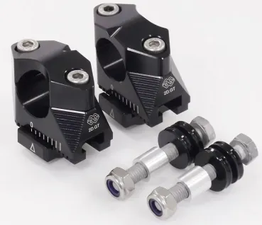 GILLES TOOLING 2DGT Verstellbare Lenkerböcke für Yamaha MT09, Typ RN43, Modelljahr 17-20 (2DGT-02-17-B)
