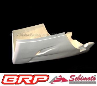 Ducati 848-1098-1198 Sebimoto Rennverkleidung 2 teilig + Höcker geschlossen Fairing 2 parts + taisection closed