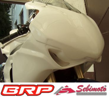 Honda CBR 1000RR 08-11 SC59 Sebimoto Rennverkleidung 2 teilig Unterteil Racing + Höcker geschlossen Ten Kate für Moosgummi Fairing 2 parts lower part racing tailsection closed Ten Kate for foam rubber