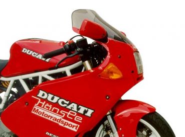Ducati 600/750 SS 91-97/ 900 SS 91-94  MRA Verkleidungsscheibe Racing windshield klar oder rauchgrau oder schwarz mit ABE