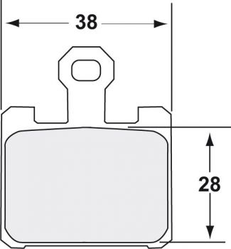 Performance Friction Bremsbelag Comp.13 Kawasaki ZX6-R 2009-2014 7612.13.10.94