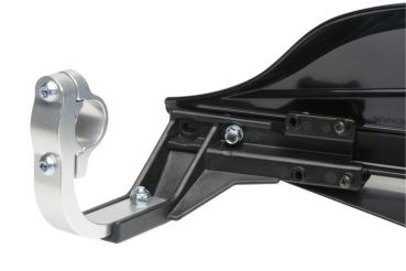 Preview: BARKBUSTERS Storm Hanguads Set Einpunkt-Klemmhalterung-Lenkerende Ø25,4mm Schwarz