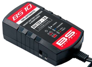 Preview: BS BATTERY BS10 Intelligentes Batterieladegerät - 6V/12V 1A