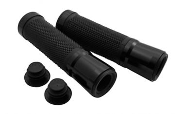 SHIN YO Lenkergriffe Gummi, 7/8 Zoll (22,2mm), 130mm (Paar)  schwarz