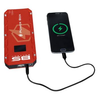 Preview: BS BATTERY Power Box PB-02 Batterie Starthilfe / Ladegerät