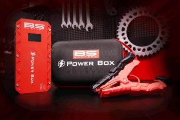 Preview: BS BATTERY Power Box PB-02 Batterie Starthilfe / Ladegerät