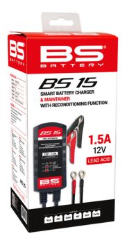 BS BATTERY BS15 Intelligentes Batterie-Ladegerät