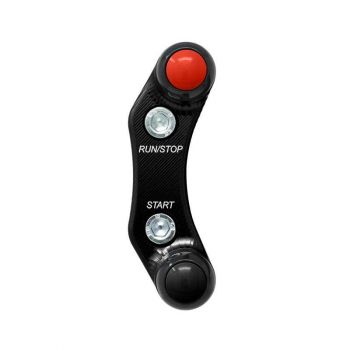 Jetprime Lenkerschalter (Street) rechts Honda CBR 1000 RR 17-19 plug & play (CNC gefräßt) für Brembo Bremspumpen mit Lochversatz