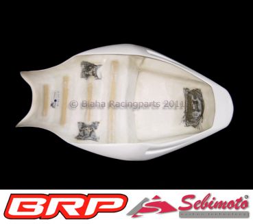 Triumph 675 Daytona 2009-2012 Sebimoto Rennverkleidung 2 tlg. + Höcker geschlossen  Fairing 2 parts + tailsection closed for foam rubber