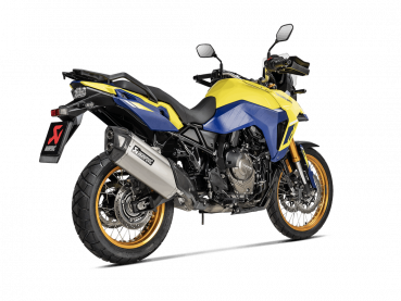 SUZUKI V-STROM 800DE 2022-2023  Slip-On Line (Titanium) Akrapovic  Schalldämpfer