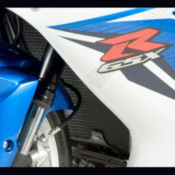 Suzuki GSX-R 600 ab 2006 R&G Kühlergitter Wasserkühler schwarz oder silber water radiator grilles black or silver