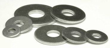 Aluminium Unterlegscheiben blank DIN 9021
