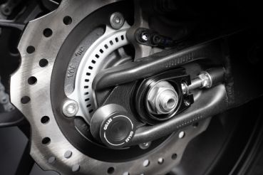 GILLES Tooling AXB Kettenspanner schwarz für Honda CB750 Hornet, CB500F Hornet, NX500, CBR500R Modelljahr 2023-