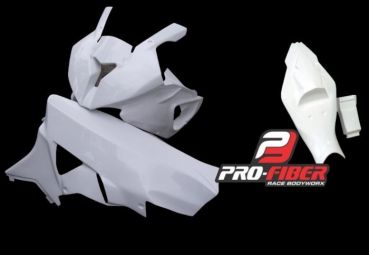 BMW S 1000RR 2009-2011 PRO-FIBER  GFK Race Verkleidung mit FOAM/SBK Race Sitzeinheit