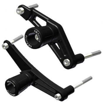 GBRacing Triumph Daytona 675R 2011 bis 2012 GB Racing Rahmenprotektoren crash mushrooms