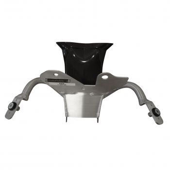 BMW S 1000 RR 2009-2018 Motoholders Verkleidungshalter aluminium racing mit carbon Luftröhre