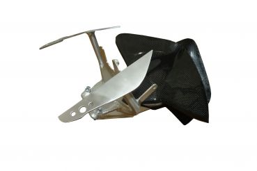 Ducati Panigale V2 Motoholders Alu Verkleidungshalter Racing inkl. Carbon Luftrohr für Serieninstrumente fairing holder