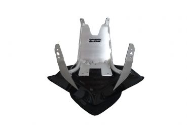 Ducati Panigale V4 ab 2018 Motoholders Alu Verkleidungshalter Racing mit CRC Luftrohr für Serieninstrumente fairing holder with airduct CRC