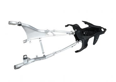 Ducati Panigale V4 ab 2018 Motoholders Alu Rahmenheck für original Sitzpolster Heckrahmen rear frame