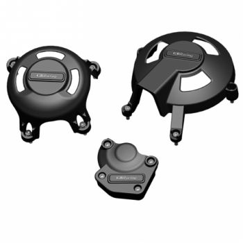 GBRacing Motordeckelschützer Satz KIT Triumph Daytona 675 2006 bis 2010 GB Racing Protektor Enginecover protection set KIT