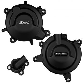 GBRacing Motordeckelschützer Satz Kawasaki Ninja 400 ab 2018 GB Racing Protektor Enginecover protection set