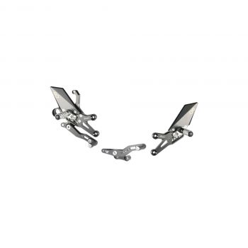 Lightech Fußrastenanlage Honda CBR 1000 RR / SP / SP2 2008-2019 mit klappbaren Rasten
