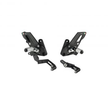 Lightech Fußrastenanlage Yamaha MT-09 / MT-09 SP 2021- / Tracer 9|GT / XSR 900 GP mit klappbaren Rasten und ABE !