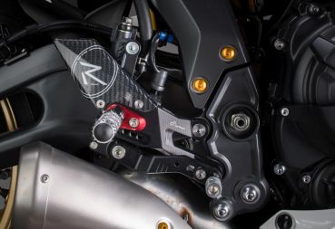 Lightech Fußrastenanlage Yamaha R7 2022- mit klappbaren Rasten [AFFTRYA018W]