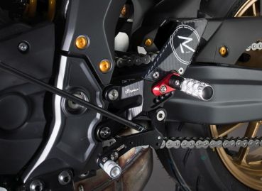 Lightech Fußrastenanlage Yamaha R7 2022- mit klappbaren Rasten [AFFTRYA018W]