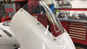 MRA Racing Verkleidungsscheibe für Honda CBR 1000RR 2008-2016 SC59 MotoGP Replica Umbau windshield