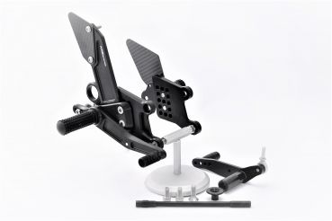 MG BIKETEC Rennsport-Fussrastenanlage / Rastenanlage / Fußrastenanlage ohne ABE für Honda CBR 1000 RR / SP ab 2017-2019
