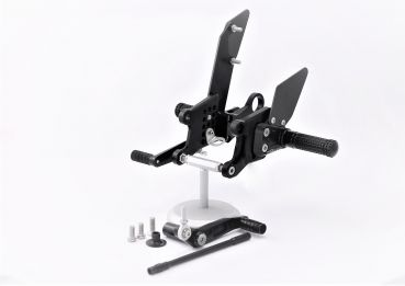 MG BIKETEC Rennsport-Fussrastenanlage / Rastenanlage / Fußrastenanlage ohne ABE für Honda CBR 1000 RR / SP ab 2017-2019
